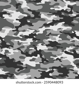 army vector camouflage print, seamless pattern for clothing headband or print.