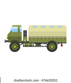 Army Vector Car And Military Transport