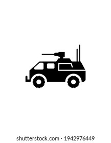 icono del vehículo del ejército,mejor icono plano del vector.