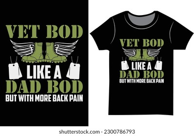 Army Veteran t shirt Design, Army vector graphics shirt.