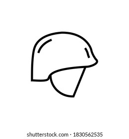 army war vector helmet uniform, icon 
