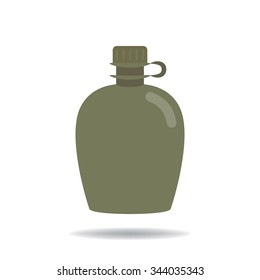 Army water canteen