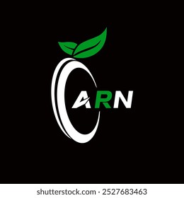 ARN creative minimalist letter logo. ARN unique vector initials alphabet letter logo design 