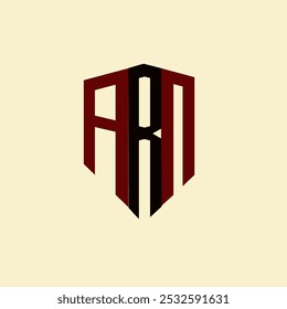 ARN creative minimalist letter logo. ARN unique vector initials alphabet letter logo design
