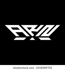 ARN letter logo vector design, ARN simple and modern logo. ARN luxurious alphabet design  