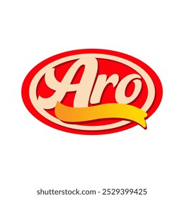 Aro company logo template vector design