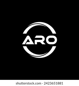 ARO Letter Logo Design, Inspiration for a Unique Identity. Modern Elegance and Creative Design. Watermark Your Success with the Striking this Logo.