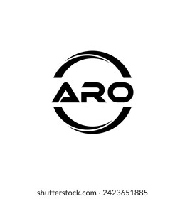 ARO Letter Logo Design, Inspiration for a Unique Identity. Modern Elegance and Creative Design. Watermark Your Success with the Striking this Logo.