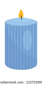 Aroma Candle icon. Vector illustration