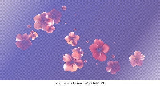 Aroma Cherry blossoms flow. Delicate transparent flowers bg. Tender spring background for gift wrapping or cards for womens day, Valentines Day, birthday or wedding. Vector illustration. EPS 10.