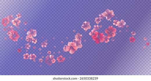 Aroma Cherry blossoms flow. Delicate transparent flowers bg. Tender spring background for gift wrapping or cards for womens day, Valentines Day, birthday or wedding. Vector illustration. EPS 10.
