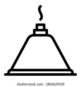 Icono del difusor de Aroma. Icono de vector de difusor de aroma de contorno para diseño web aislado en fondo blanco
