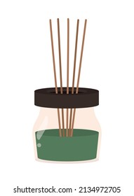 aroma diffusers wooden sticks icon
