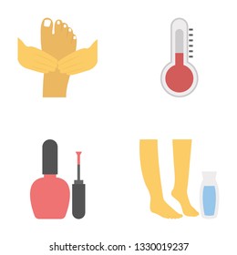 Aroma Essentials Flat Icons Set
