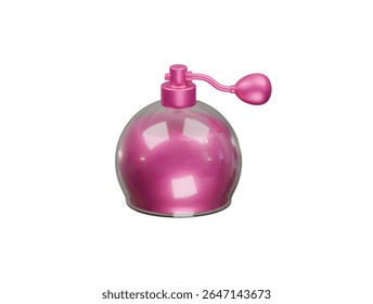 aroma geruch perfum ícone 3d ilustração render