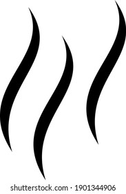 Aroma icon with flat style. Isolated vector aroma icon image, simple style.