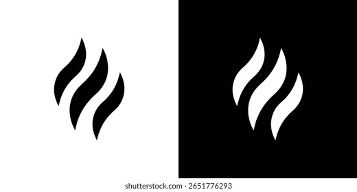 Aroma icon of a flat style vector