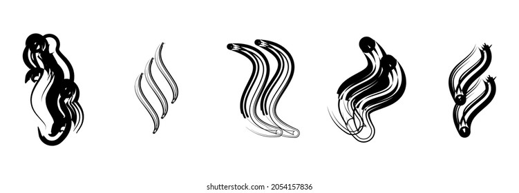 aroma icon set, aroma vector set