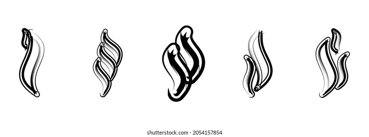 aroma icon set, aroma vector set