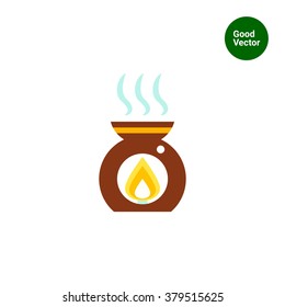 Aroma lamp icon
