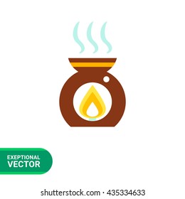 Aroma lamp icon