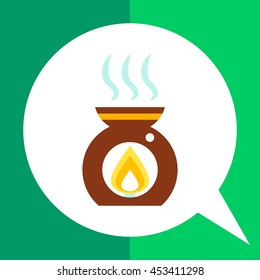 Aroma lamp icon
