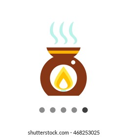 Aroma lamp icon