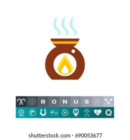 Aroma lamp icon
