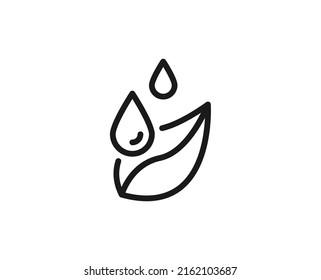 Aroma oil premium line icon. Simple high quality pictogram. Modern outline style icons. Stroke vector illustration on a white background. 