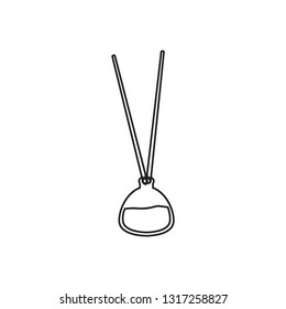 aroma sticks in bottle icon. Element of Barber for mobile concept and web apps icon. Outline, thin line icon for website design and development, app development