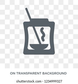 Aroma stimulation icon. Trendy flat vector Aroma stimulation icon on transparent background from sauna collection. 