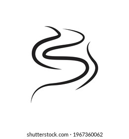 Aromas vaporize icon design vector illustration