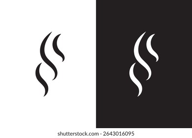 Aromas vaporize icons. Smells vector line icon set, hot aroma, stink or cooking steam symbols, smelling or vapor, smoking or odors signs
