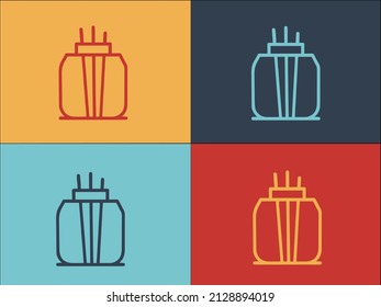 Aromatherapy Air Freshener Logo Template, Simple Flat Icon Of aromatherapy,air,freshener