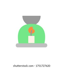 Aromatherapy alternative medicine icon. Simple color vector elements of alternative medicine icons for ui and ux, website or mobile application