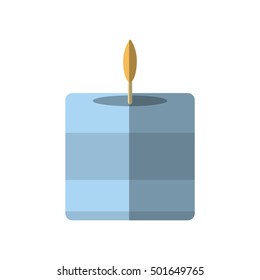 aromatherapy candle spa isolated icon vector illustration design