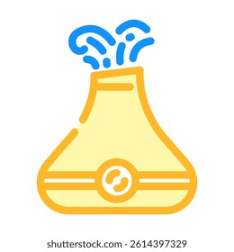 aromatherapy diffuser recovery wellness color icon vector. aromatherapy diffuser recovery wellness sign. isolated symbol illustration