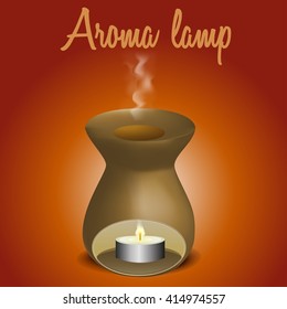 Aromatherapy, essential oil, aroma lamp, candle