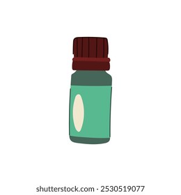 aromatherapy essential oil bottle cartoon. diffuser fragrance, natural organic, therapeutic blend aromatherapy essential oil bottle sign. isolated symbol vector illustration
