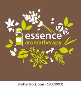 Aromatherapy, flowers and plants