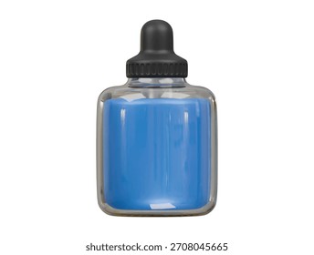 Aromatherapie-Symbol 3D-Illustration rendern