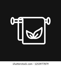 Aromatherapy icon, accessory for aromatherapy. Concept illustration for web site