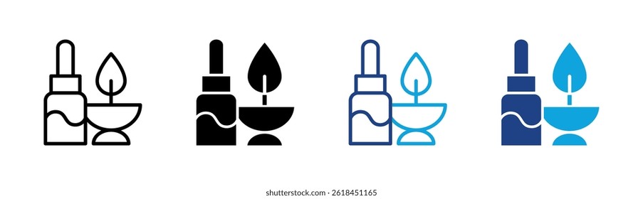 Aromatherapy Icon Element For Design