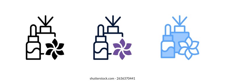 Aromatherapy Icon Element For Design And Vector