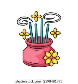 Aromatherapy icon illustration design. Vector design