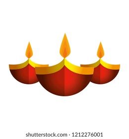 aromatherapy set candles icons