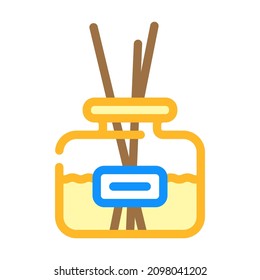 aromatherapy therapy color icon vector. aromatherapy therapy sign. isolated symbol illustration