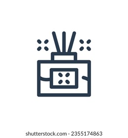 Ilustración del vector de tratamiento de la aromaterapia