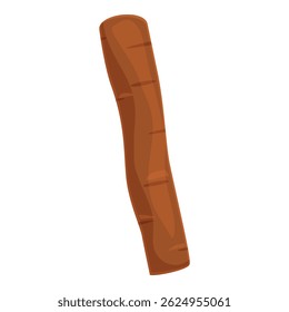 Aromatic cinnamon stick, a staple spice for christmas baking and festive holiday treats