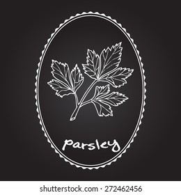 aromatic herbs, parsley
